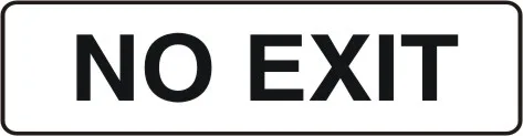 G 779 — GENERAL - NO EXIT